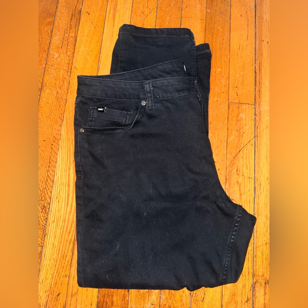 DKNY Men’s Black Straight Leg Jeans Size 36x29